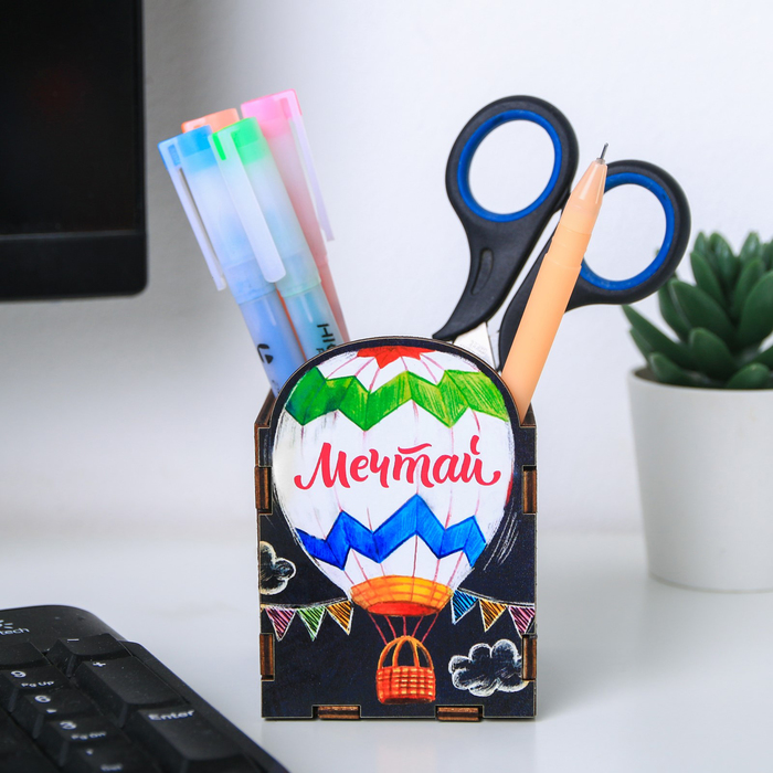 

Органайзер для канцтоваров "Воздушный шар", Разноцветный, Fun place