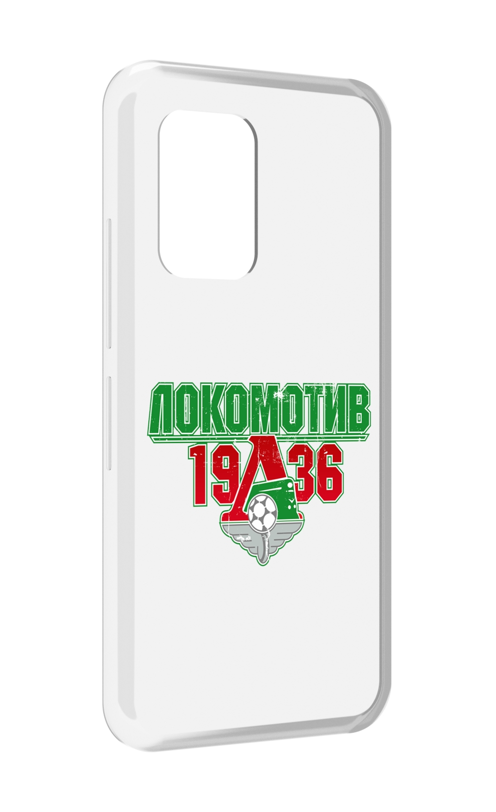

Чехол MyPads ФК локомотив 1936 для UMIDIGI Bison GT, Прозрачный, Tocco