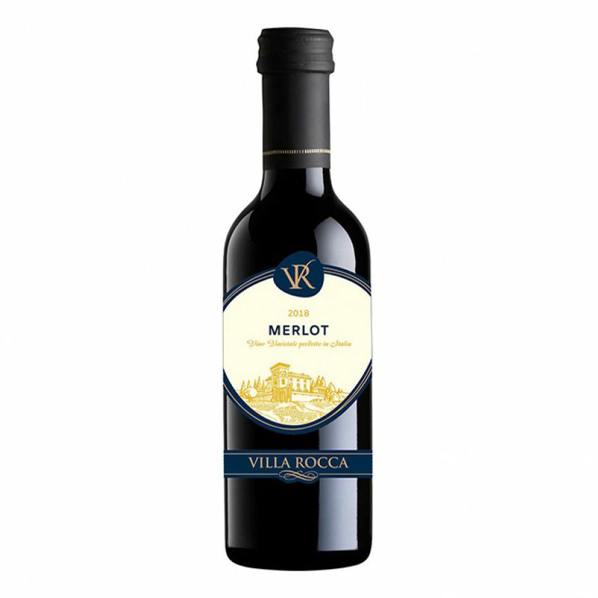 

Вино Campagnola Villa Rocca Merlot красное сухое 12% Италия 0,375 л