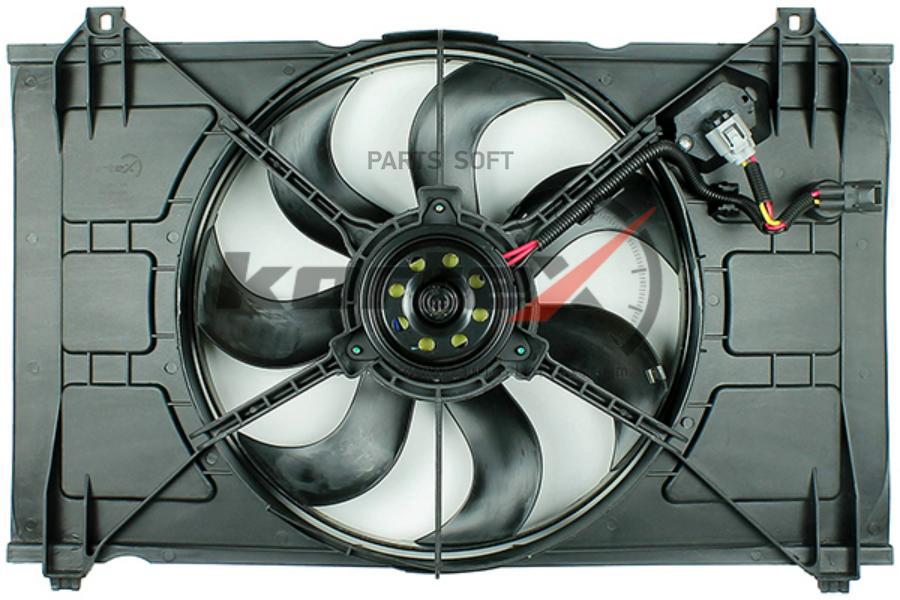 

KORTEX KFD138 Вентилятор радиатора KIA Rio II 05- LFK 0810 1шт
