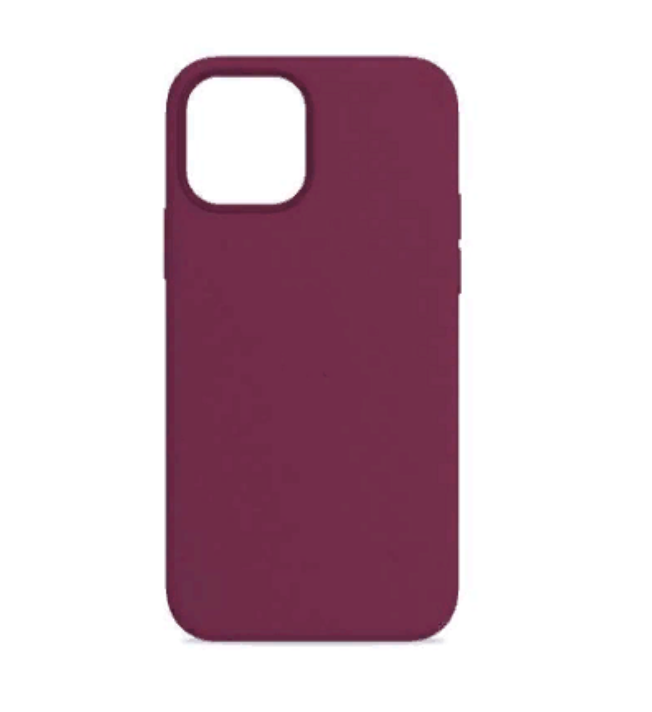 

Чехол iPhone 12/12 Pro (6.1) Silicon Сase APL WS Марсала, Красный