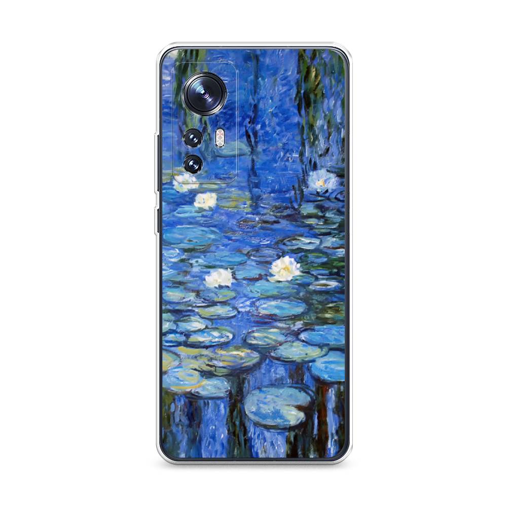

Чехол на Xiaomi 12 "Нарисованный пруд", Синий;зеленый, 316050-4