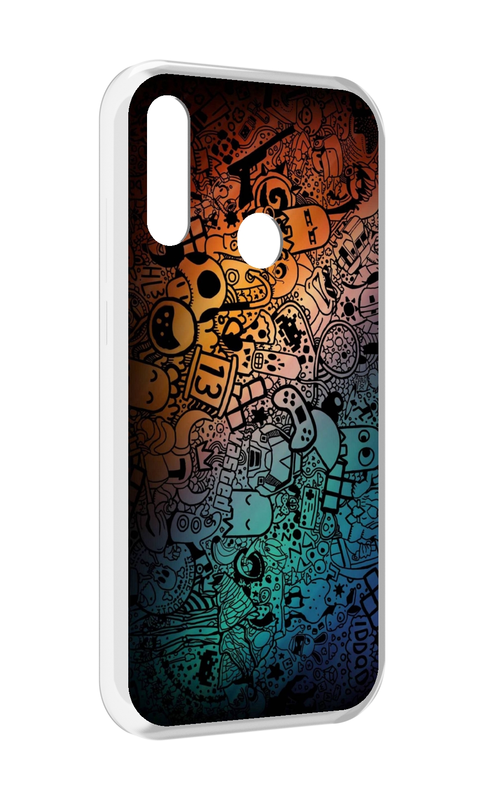 

Чехол MyPads стикеты в тени для Lenovo Z6 Pro Youth Edition / Z6 Pro Lite, Прозрачный, Tocco