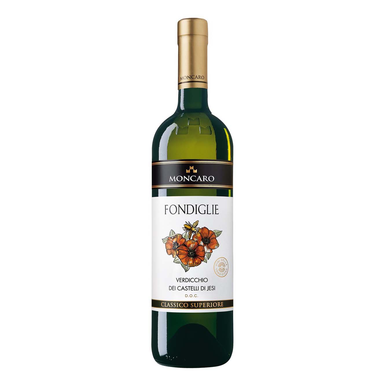 

Вино Moncaro Fondiglie Verdicchio белое полусухое 13% 0,75 л Италия