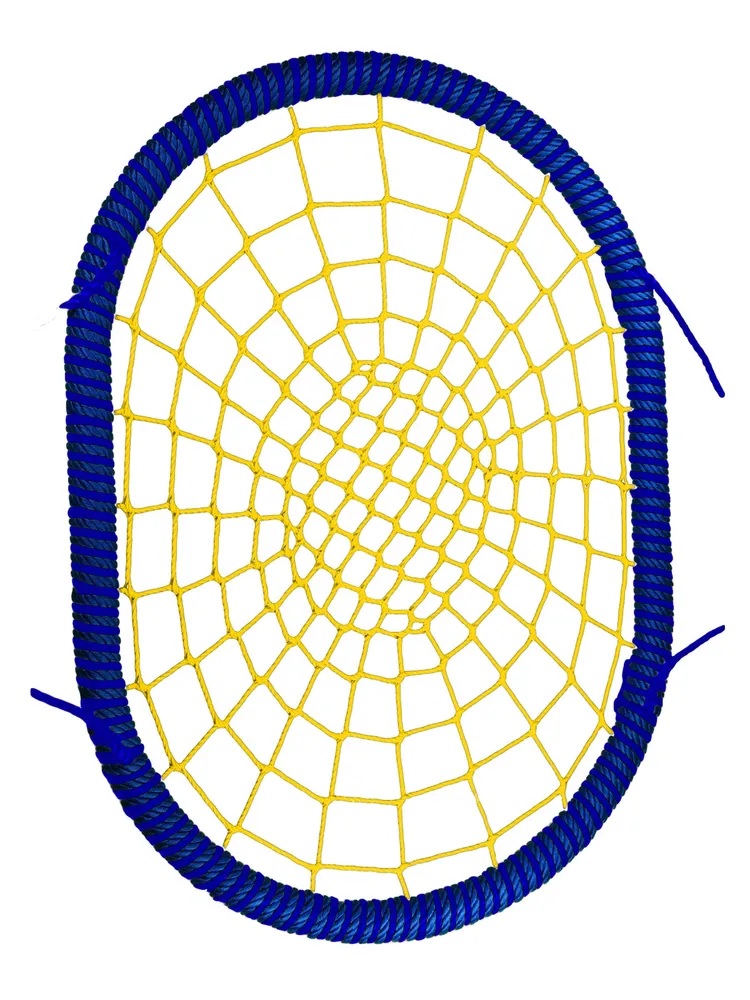 фото Овальные подвесные качели гнездо 100x120 см kst-519873 jinn