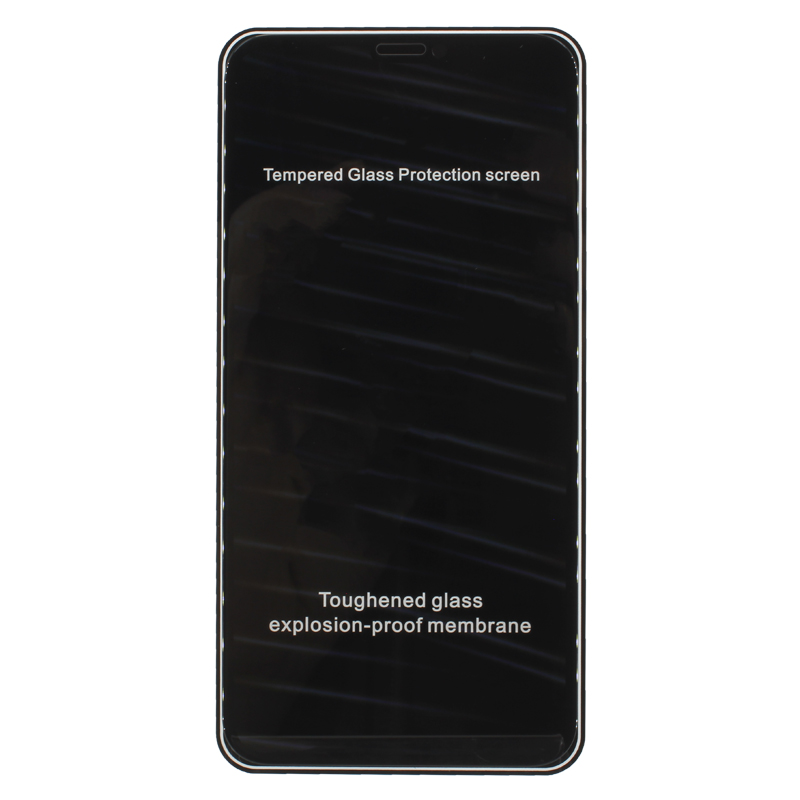 

Защитное стекло для Apple iPhone XR (приват) закаленное, полное покрытие, черный