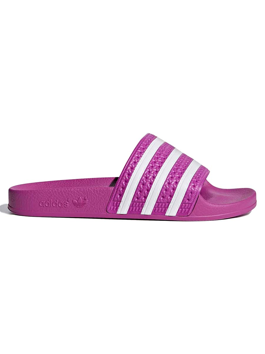 фото Сланцы женские adidas adilette фиолетовые 8 uk