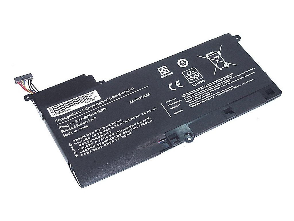 

Аккумулятор Vbparts (схожий с PBYN8AB) для Samsung 530U 7.4V 5300mAh OEM 065010