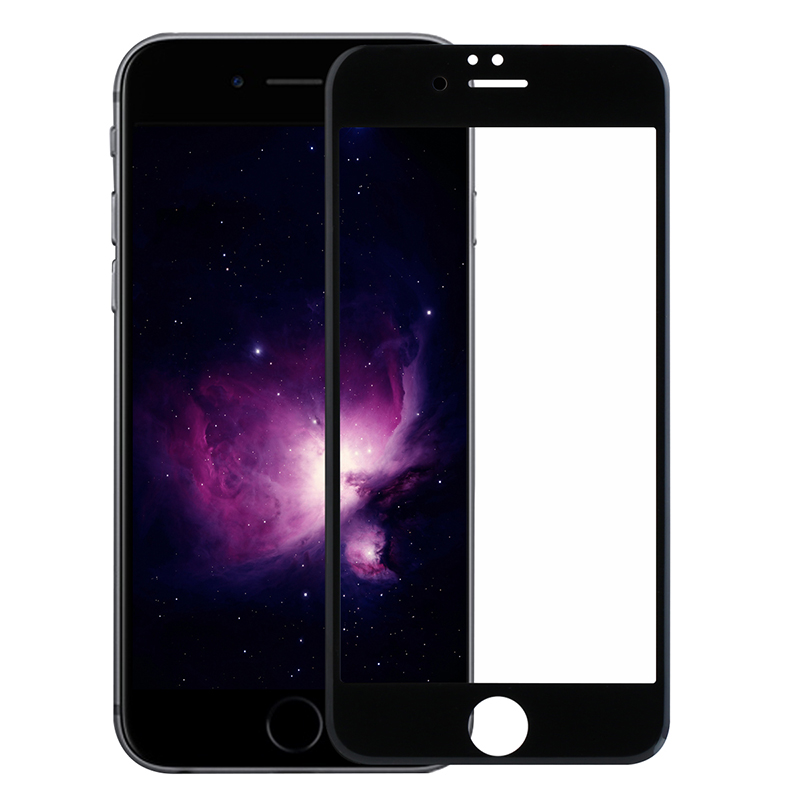

Защитное стекло для Apple iPhone 6S (приват) закаленное, полное покрытие, черный