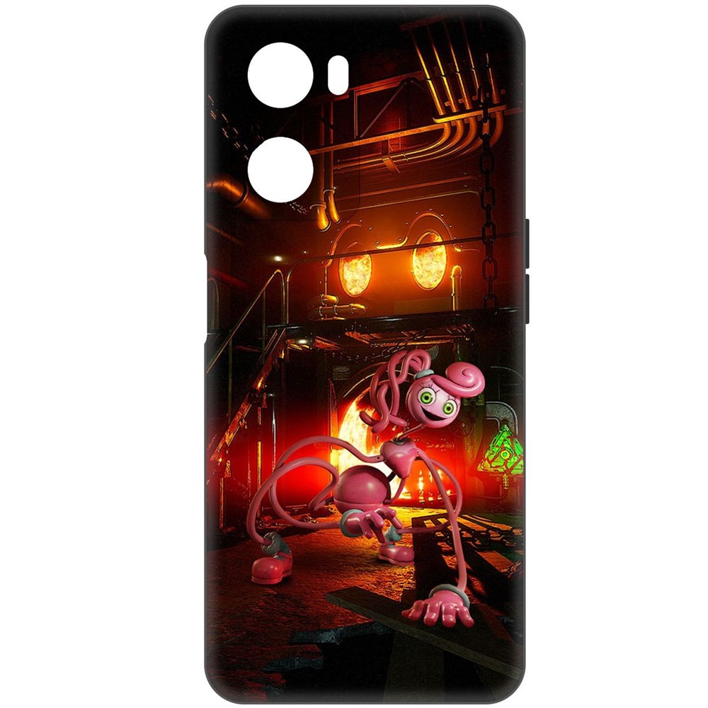 

Чехол-накладка Софт Хаги Ваги - Мама Длинные Ноги для Oppo A57s, Черный