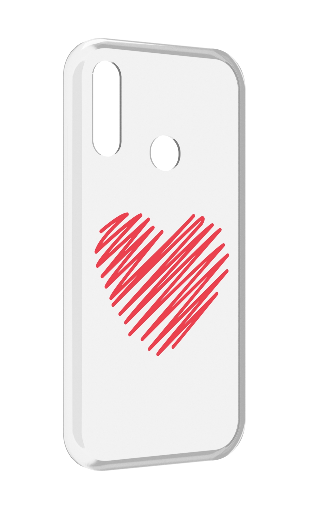 

Чехол MyPads сердечко-одной-линией для Lenovo Z6 Pro Youth Edition / Z6 Pro Lite, Прозрачный, Tocco