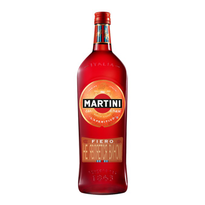 

Винный напиток Martini Fiero сладкий 14,9% 1,5 л