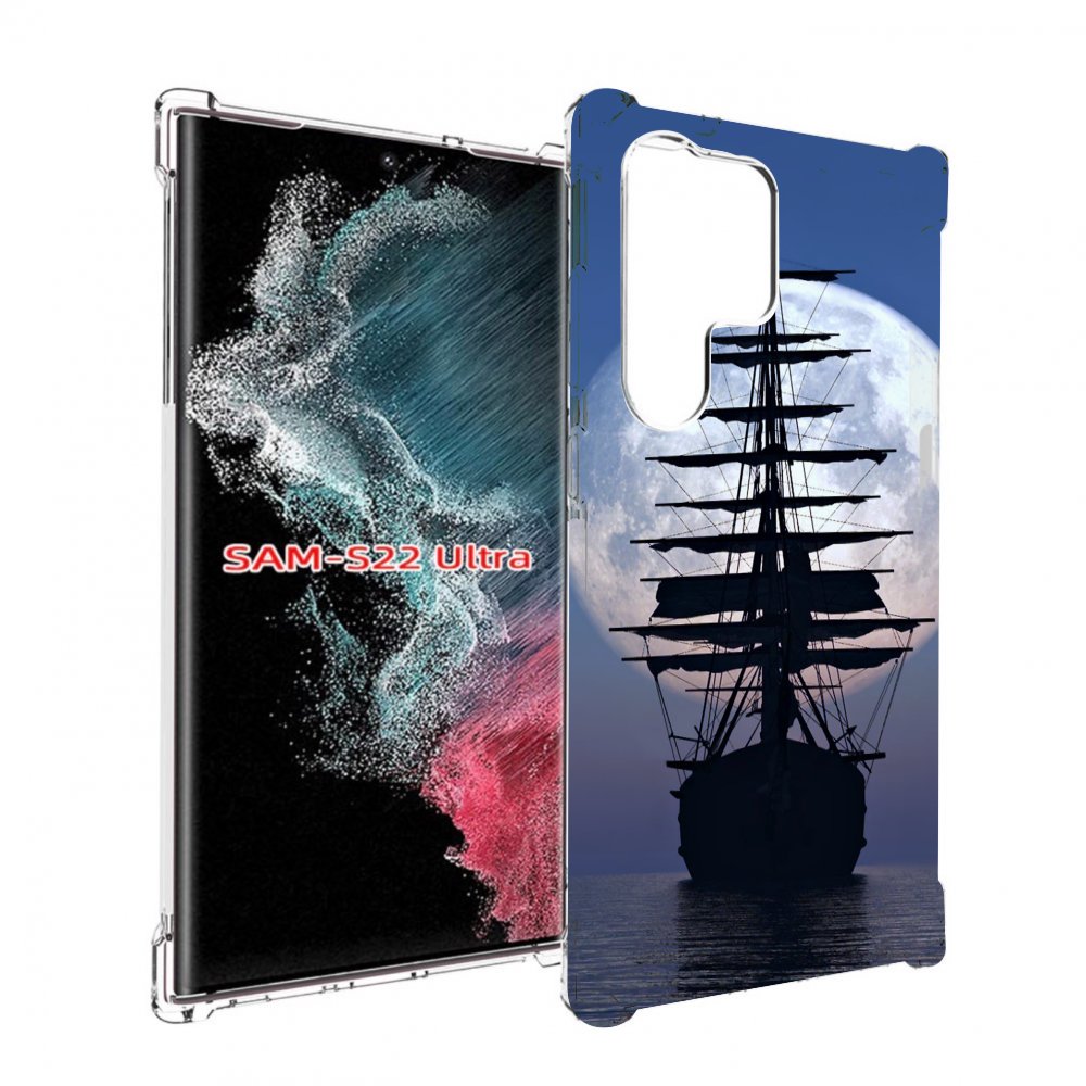 

Чехол MyPads Парус-в-море для Samsung Galaxy S23 Ultra, Прозрачный, Tocco