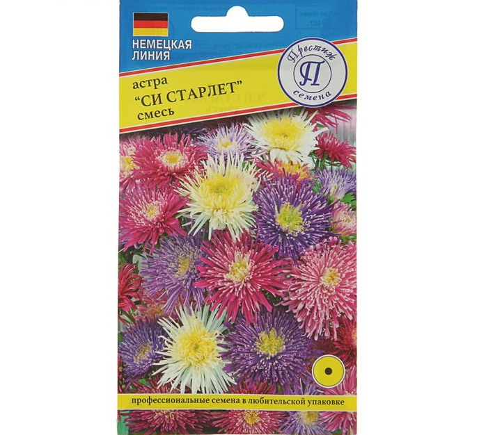 

Астра Си Старлет, Смесь, 15 шт. Немецкая линия