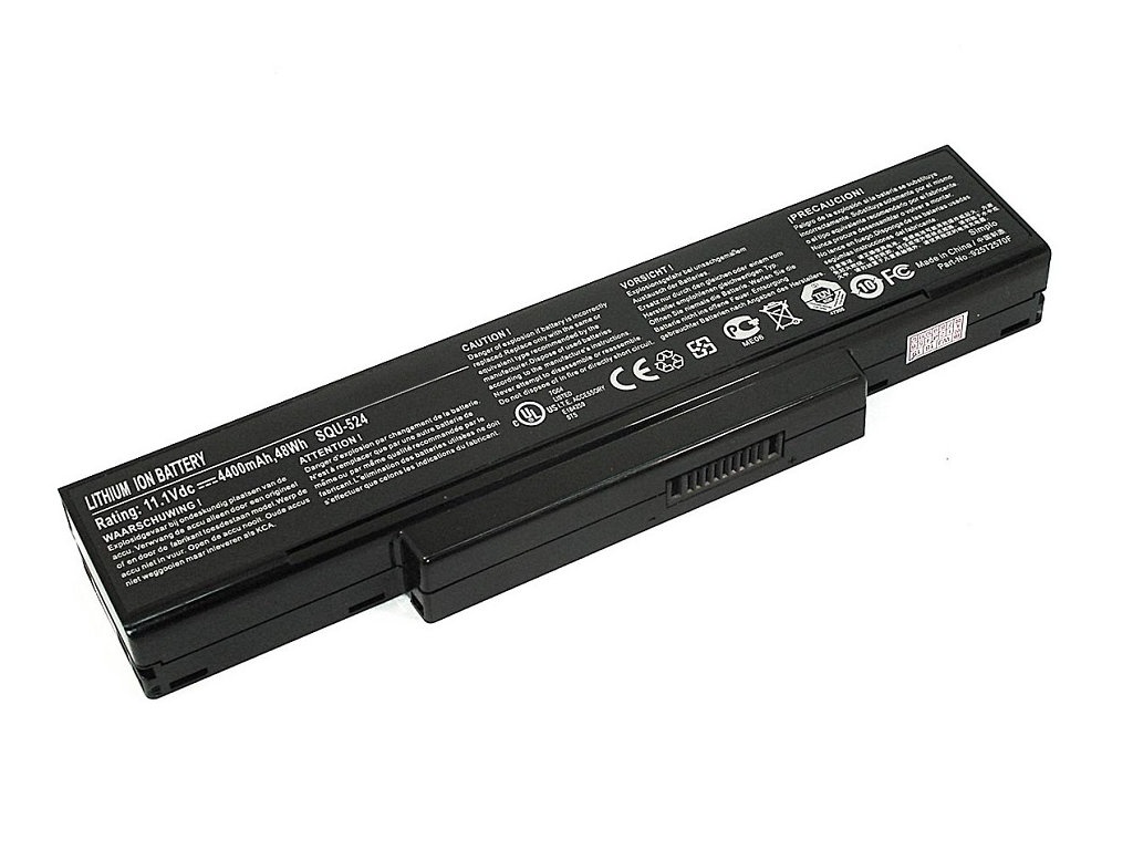 

Аккумулятор Vbparts (схожий с BTY-M66) для MSI GX600/GX610/GX620 11.1V 4400mAh 063815