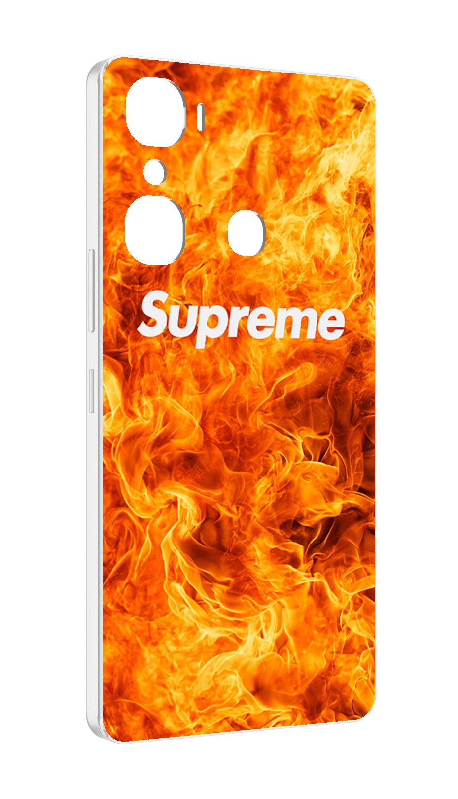 

Чехол MyPads пламя-пламенное суприм для Infinix Hot 12 Pro, Прозрачный, Tocco
