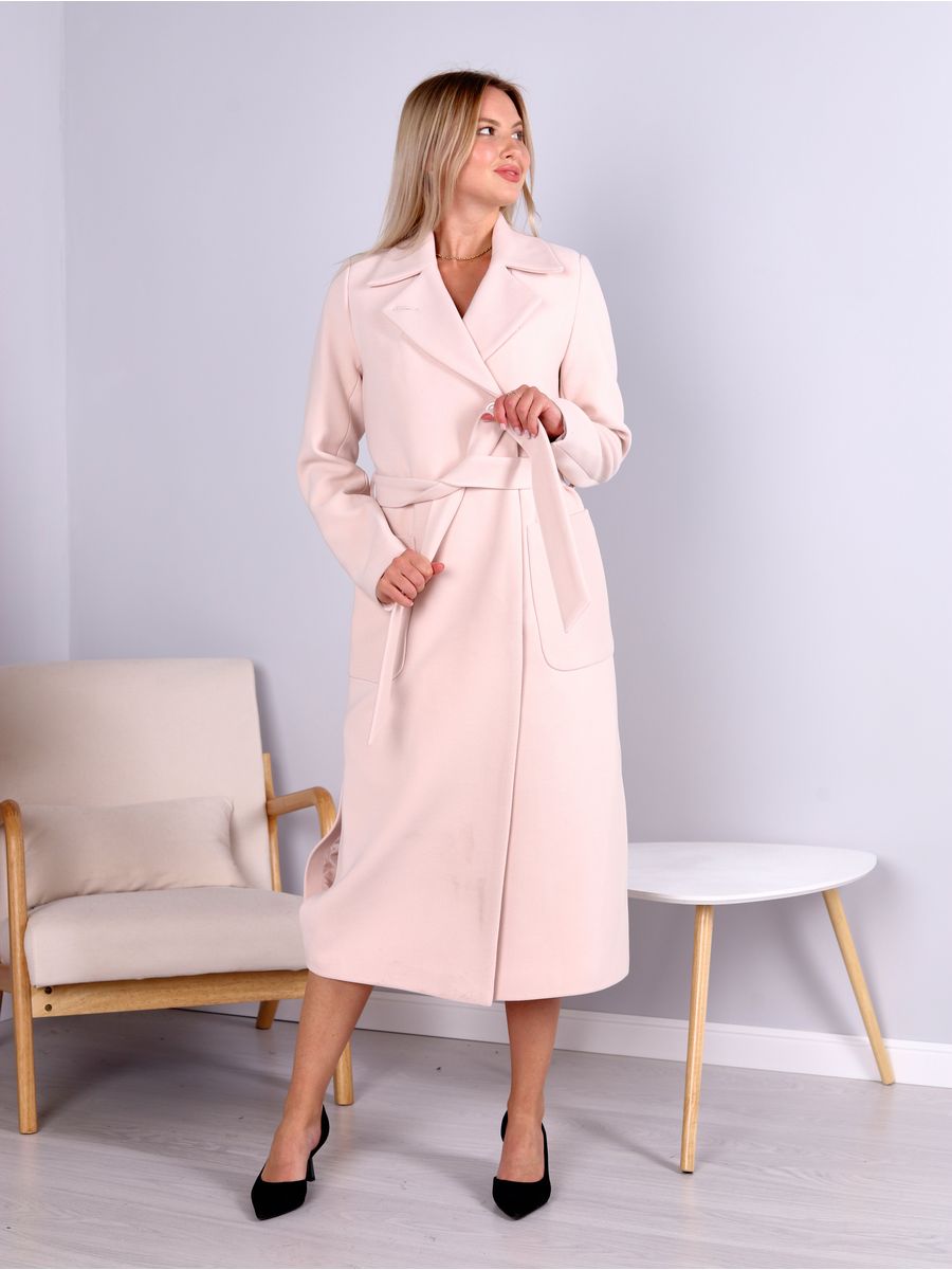 

Пальто женское Louren Wilton М-057-N белое 44 RU, Белый, М-057-N