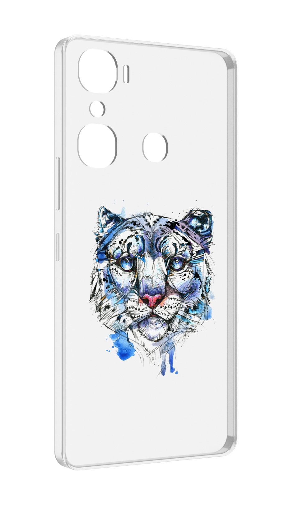 

Чехол MyPads водяной тигр для Infinix Hot 12 Pro, Прозрачный, Tocco