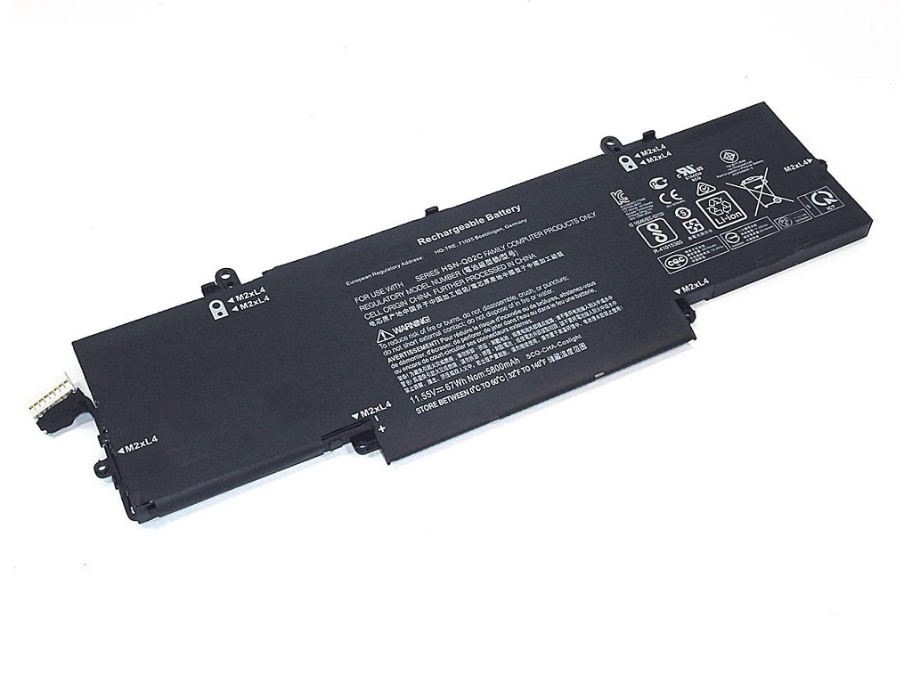 

Аккумулятор Vbparts (схожий с BE06XL) для HP EliteBook Folio 1040 11,55V 67Wh 065184