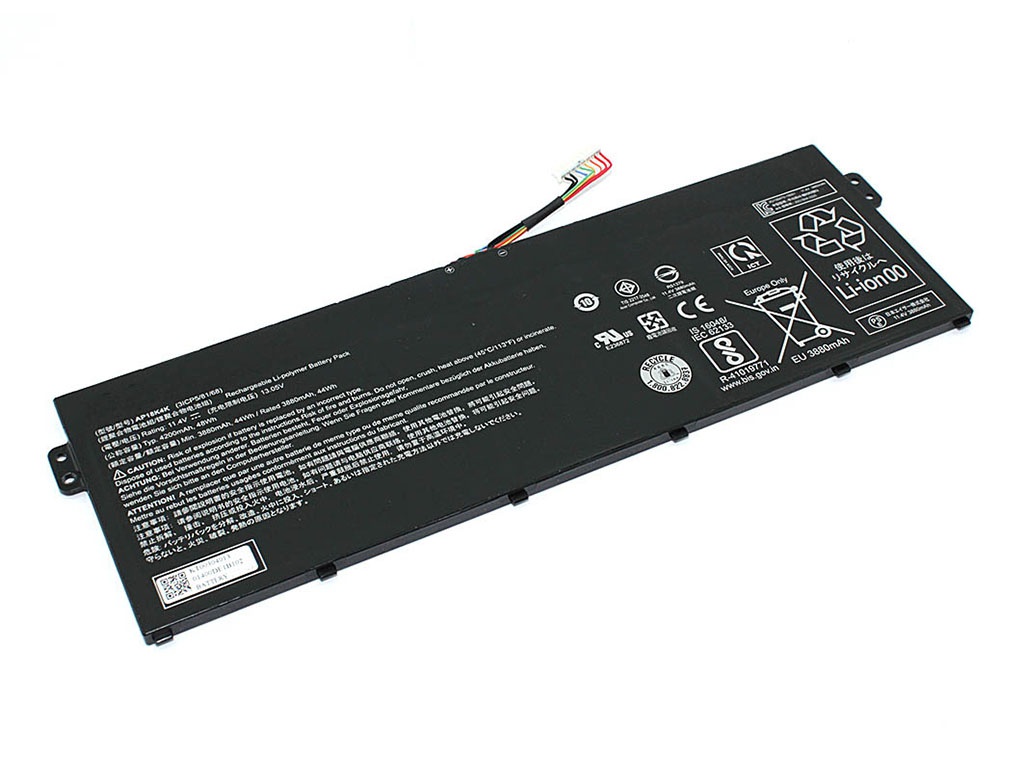 

Аккумулятор Vbparts (схожий с AP18K4K) для Acer Chromebook C721 11.4V 4200mAh 080810