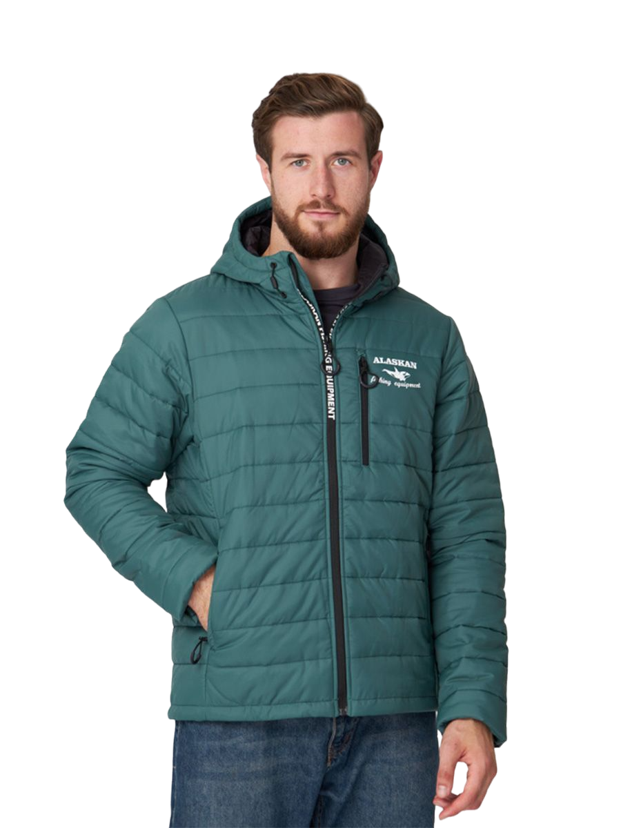 Куртка Alaskan Juneau Green утепленная стеганая (XXXL)