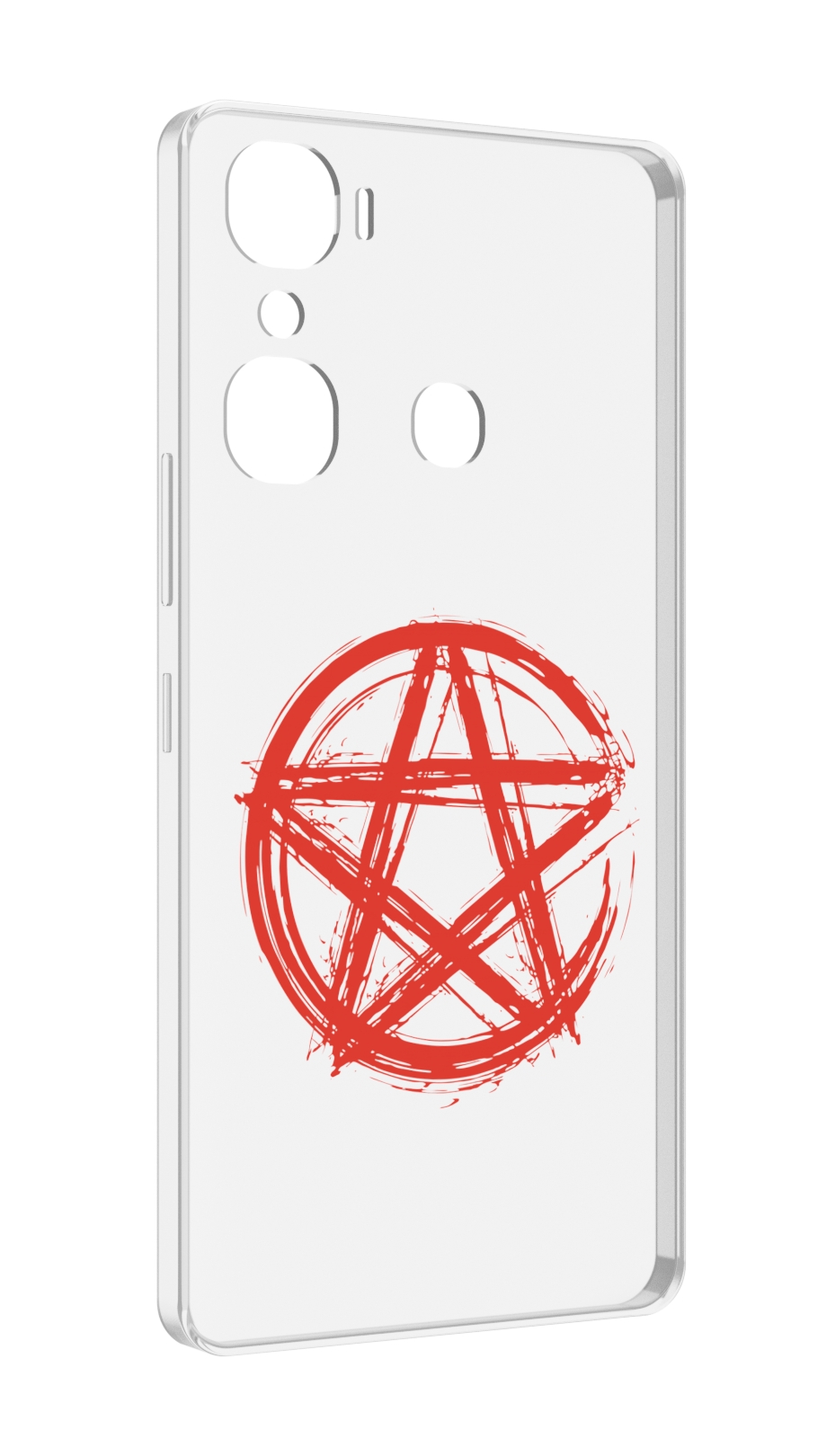 

Чехол MyPads пентаграмма для Infinix Hot 12 Pro, Прозрачный, Tocco