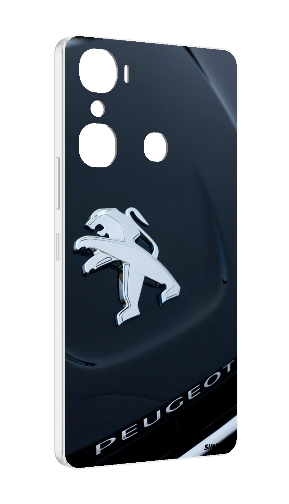 

Чехол Mypads Peugeot 2 Для Infinix Hot 12 Pro, Прозрачный, Tocco