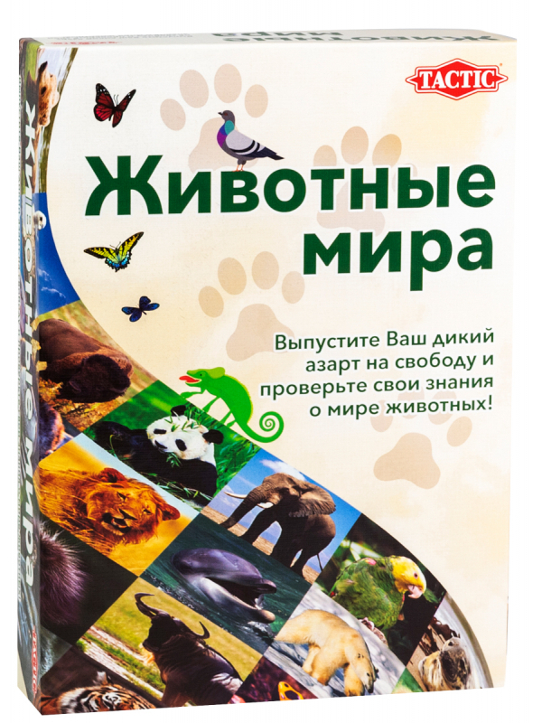 

Настольная игра Tactic Животные мира, 58087