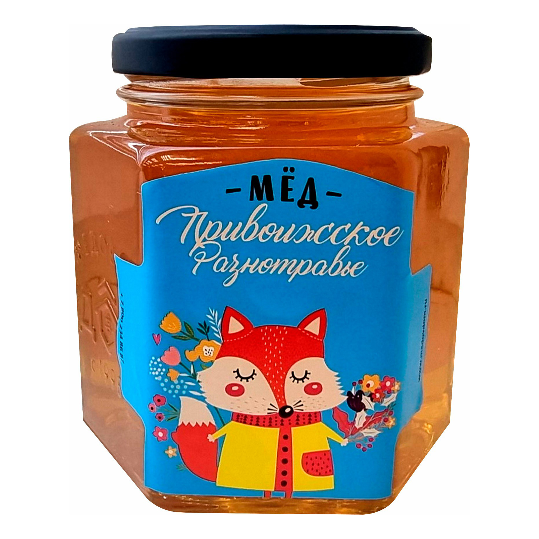

Мед Медовый дом Разнотравье цветочный натуральный 250 г