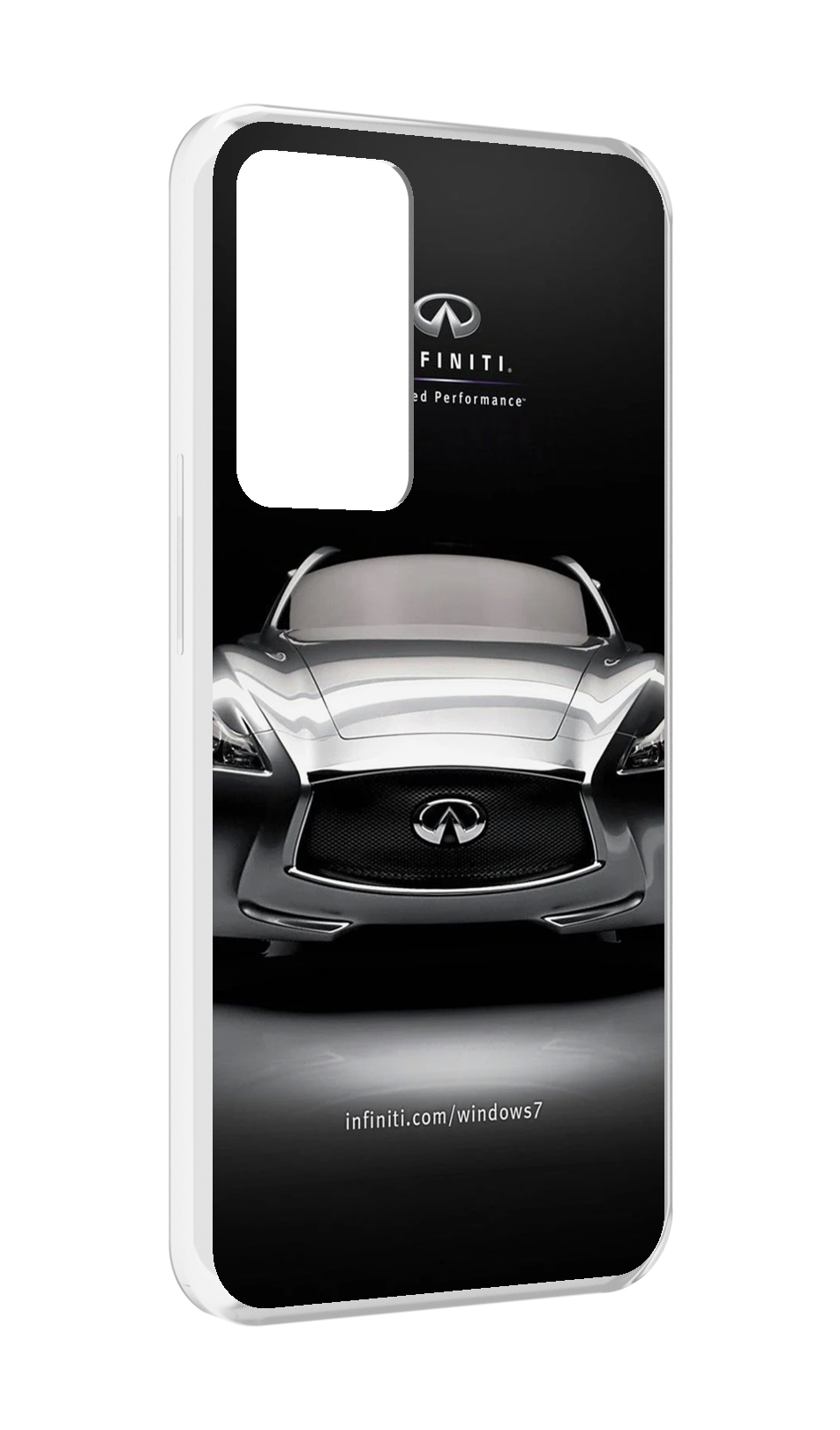 

Чехол MyPads infiniti-инфинити-1 для OPPO Reno 8 Lite, Прозрачный, Tocco