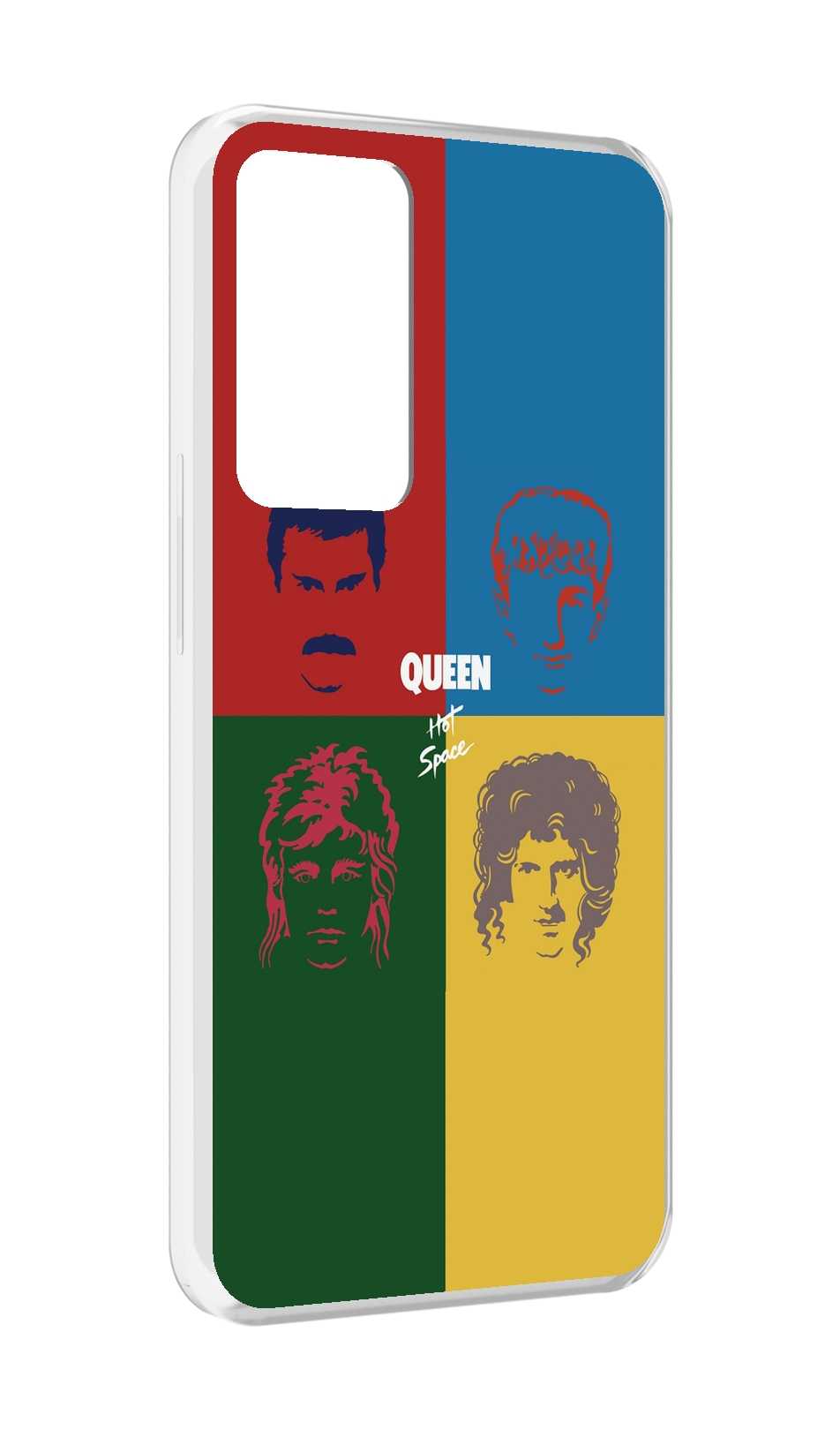 

Чехол MyPads hot space queen альбом для OPPO Reno 8 Lite, Прозрачный, Tocco