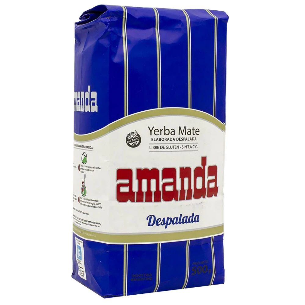 

Чай мате Yerba Mate "Amanda Despalada", листовой, 500 г