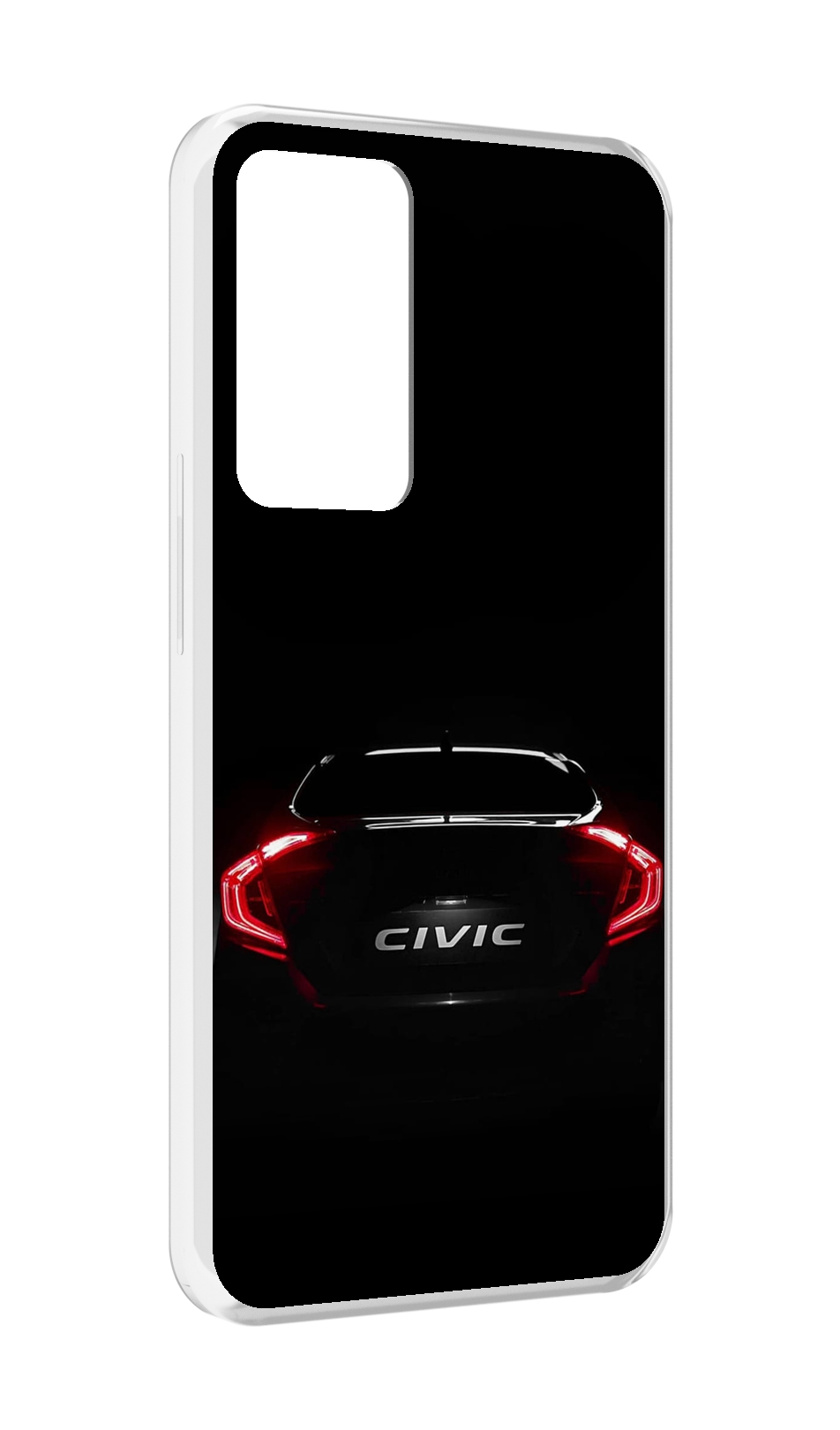 

Чехол MyPads honda хонда 2 для OPPO Reno 8 Lite, Прозрачный, Tocco