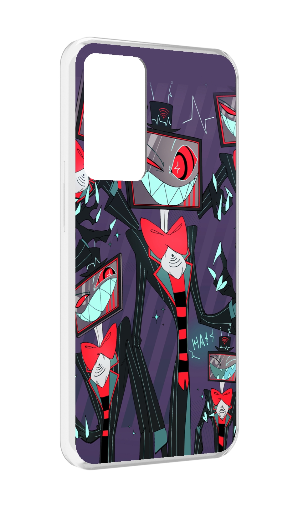 

Чехол MyPads hazbin hotel для OPPO Reno 8 Lite, Прозрачный, Tocco