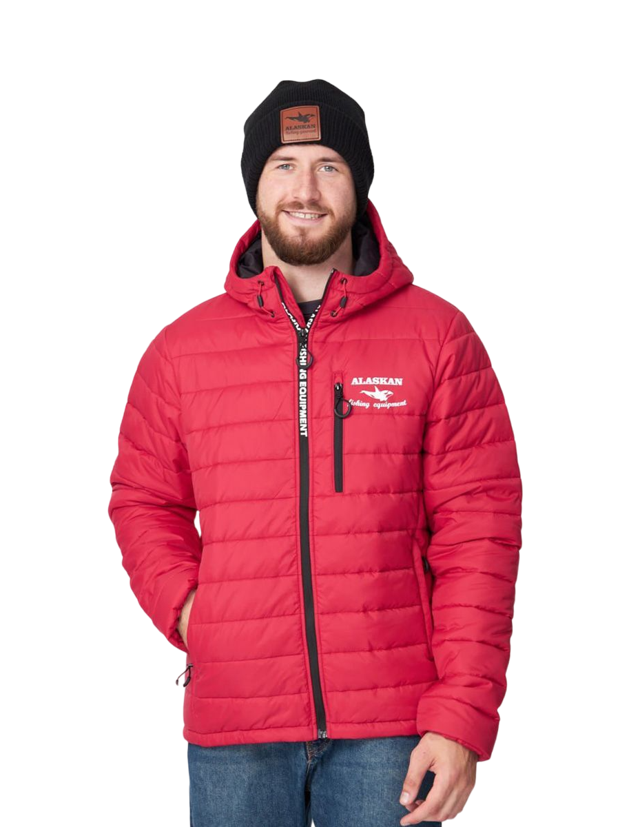 Куртка Alaskan Juneau Red утепленная стеганая (M)