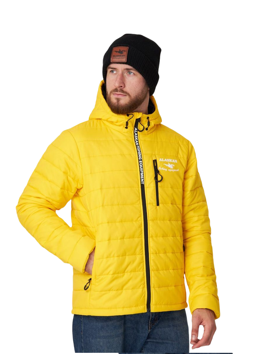 Куртка Alaskan Juneau Yellow утепленная стеганая (XXXL)