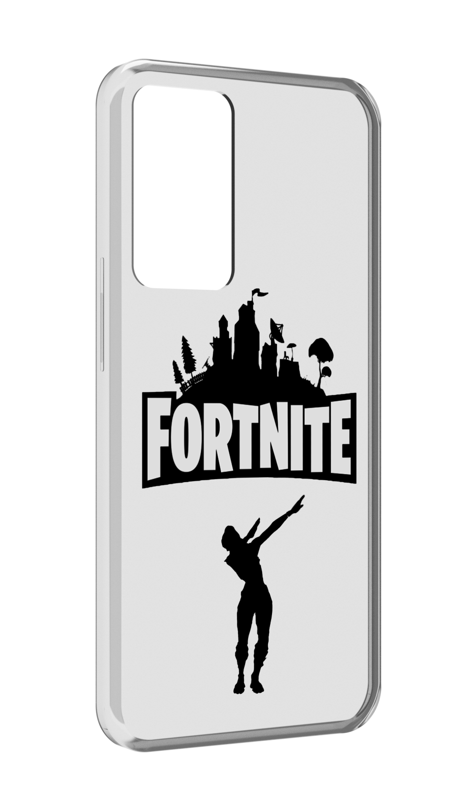 

Чехол MyPads fortnite-2 для OPPO Reno 8 Lite, Прозрачный, Tocco