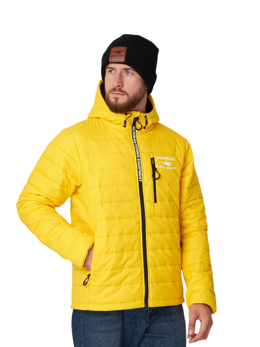 Куртка Alaskan Juneau Yellow утепленная стеганая (M)