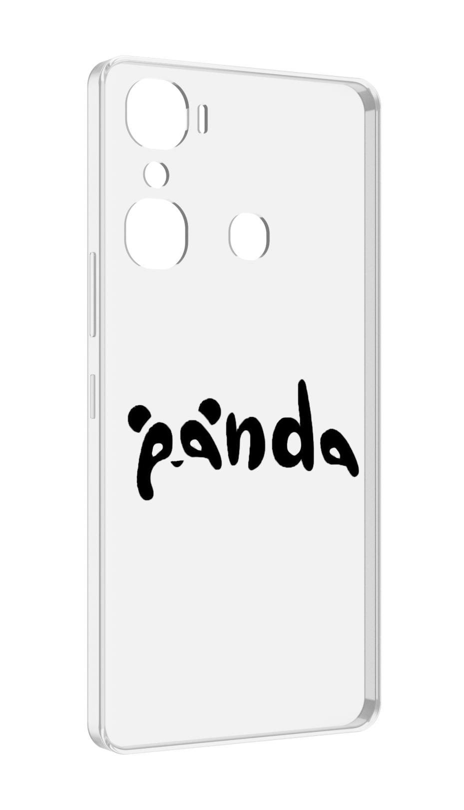 

Чехол MyPads панда надпись для Infinix Hot 12 Pro, Прозрачный, Tocco