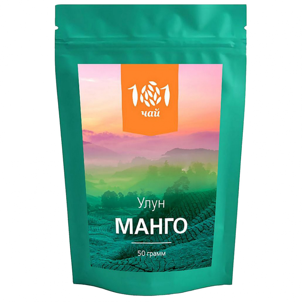 

Чай улун 101 чай "Манго", листовой, с добавками, 50 г