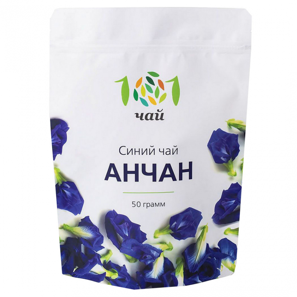 

Чай синий Анчан 101 чай, листовой, цветочный, 50 г