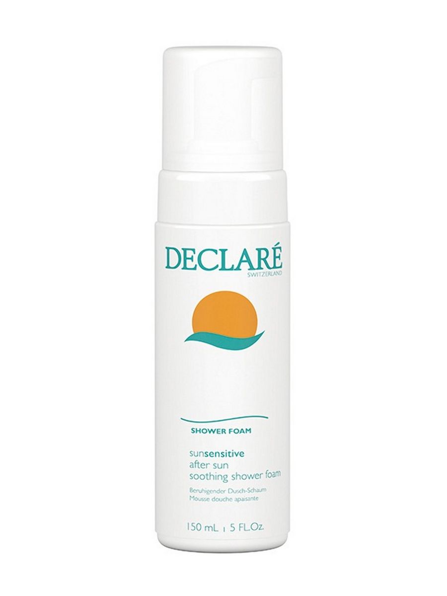 Успокаивающая пенка для душа после загара Declare Sun Sensitive After Sun Soothing Shower 6106₽