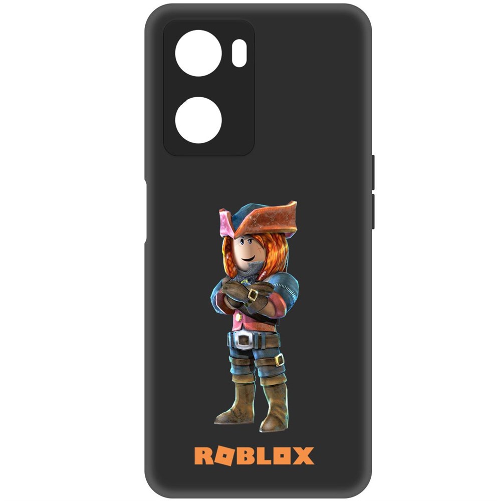 

Чехол-накладка Софт Roblox-Эзебель для Oppo A57s, Черный
