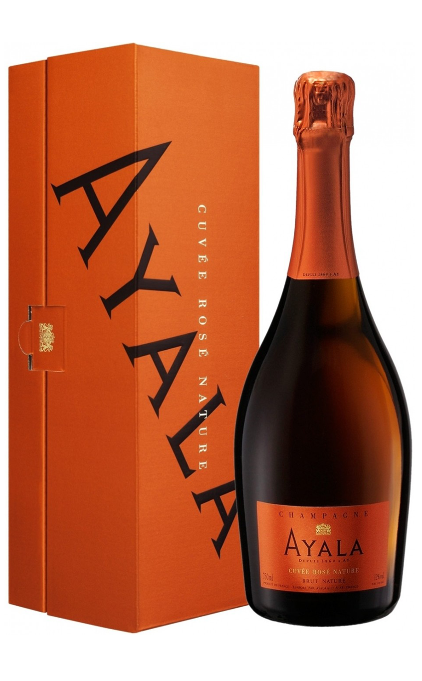 

Шампанское брют розовое Ayala Cuvee Rose Nature Brut, Франция, 0.75 л