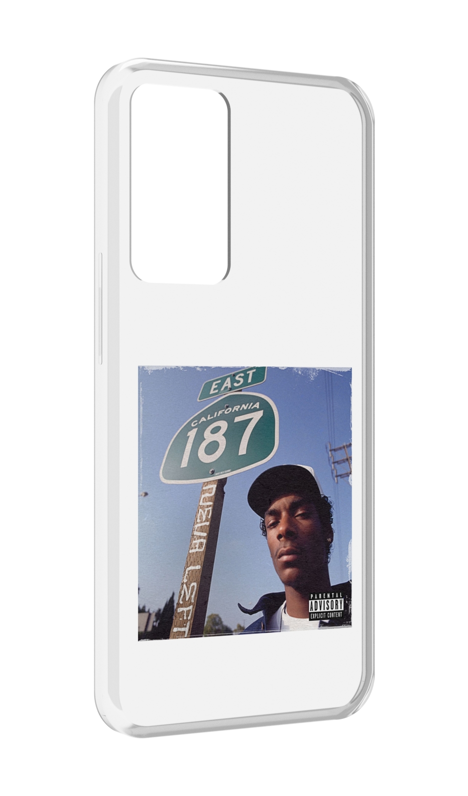 

Чехол MyPads Snoop Dogg NEVA LEFT для OPPO Reno 8 Lite, Прозрачный, Tocco