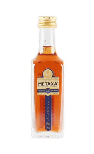 Бренди Metaxa 12*, 0.05 л