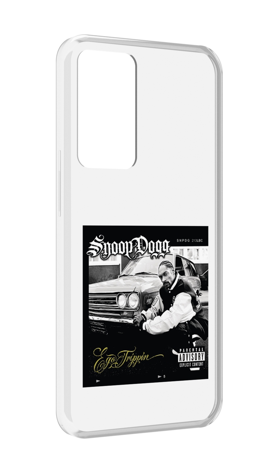

Чехол MyPads Snoop Dogg EGO TRIPPIN’ для OPPO Reno 8 Lite, Прозрачный, Tocco