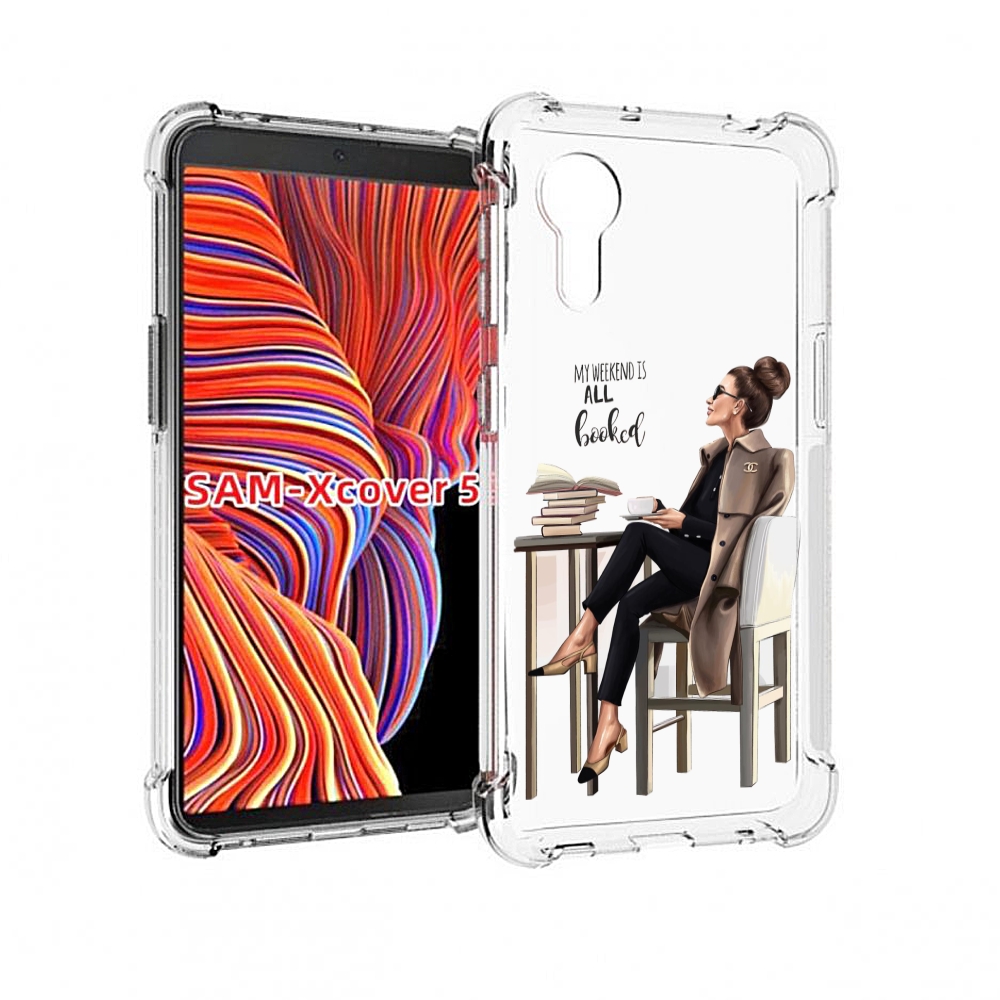 

Чехол MyPads Девушка-в-кофейне для Samsung Galaxy Xcover 5, Прозрачный, Tocco