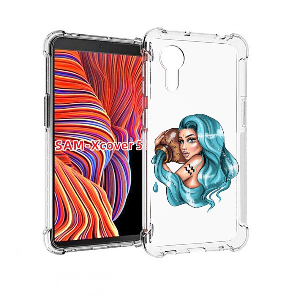 

Чехол MyPads Девушка-Водолей для Samsung Galaxy Xcover 5, Прозрачный, Tocco