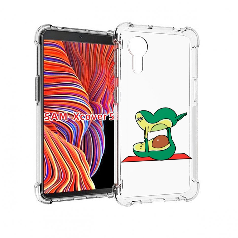 

Чехол MyPads Две-половинки для Samsung Galaxy Xcover 5, Прозрачный, Tocco